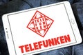 Telefunken company logo Royalty Free Stock Photo