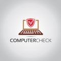 Computer Check Vector Logo