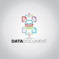 Server Data Document Logo