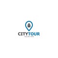 Logo template city tour