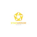 Logo Template Star Arrow