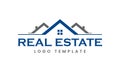 Real Estate Brokerage Logo Template Royalty Free Stock Photo