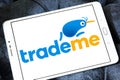Trade Me internet auction website logo Royalty Free Stock Photo