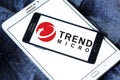 Trend Micro company logo Royalty Free Stock Photo