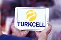 Turkcell mobile phone operator logo Royalty Free Stock Photo