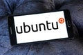 Ubuntu operating system logo Royalty Free Stock Photo