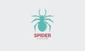 Spider Emerald Logo Design Template