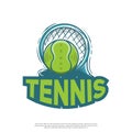 Logo vector illustration for tennis sports Royalty Free Stock Photo