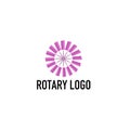 Logo vector rotary design logo for your company