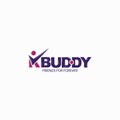 Buddy brand and business logo