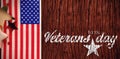 Composite image of logo for veterans day in america Royalty Free Stock Photo