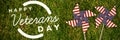 Composite image of logo for veterans day in america Royalty Free Stock Photo