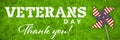 Composite image of logo for veterans day in america Royalty Free Stock Photo