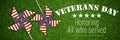 Composite image of logo for veterans day in america Royalty Free Stock Photo