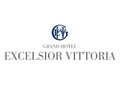 Logo Grand Hotel Excelsior Vittoria Royalty Free Stock Photo