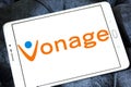 Vonage Communications services company logo