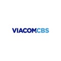 Viacom CBS logo on white background