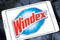 Windex cleaner brand logo