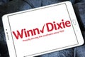 Winn-Dixie supermarket chain logo Royalty Free Stock Photo