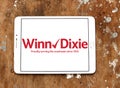 Winn-Dixie supermarket chain logo Royalty Free Stock Photo