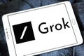 xai grok chatbot logo