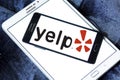 Yelp company logo Royalty Free Stock Photo