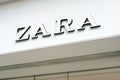 Logo Zara Retail Store Exterior