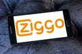 Ziggo telecommunication company logo Royalty Free Stock Photo
