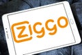 Ziggo telecommunication company logo Royalty Free Stock Photo