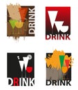 Logos for bar