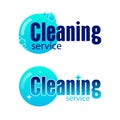 Logos, company cleaning services, deep furniture dry cleaning