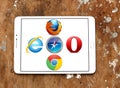 Web browsers icons