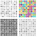 100 logotype icons set vector variant