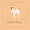 Logotype of llama wool