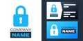 Logotype Lock icon isolated on white background. Padlock sign. Security, safety, protection, privacy concept. Logo Royalty Free Stock Photo