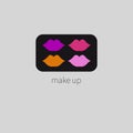 Logotype of makeup artist