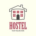 Logotype of pillow, pillowslip, pillowcase shop or store. Hostel or hotel sign. Comfort element.