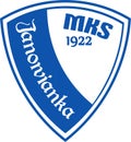 logotype of the sport club mks janowianka janow lubelski