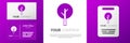 Logotype Tree icon isolated on white background. Forest symbol. Logo design template element. Vector