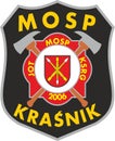 logotype of the Volunteer Fire Department MOSP Krasnik