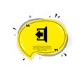 Logout arrow icon. Sign out. Vector