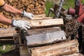 Logs as stock - firewood