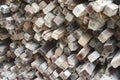 Logs background Royalty Free Stock Photo