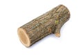 Logs on white background, studio photo, acacias tree