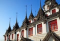Loha Prasat at Wat Ratchanadda Royalty Free Stock Photo