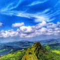 Lohgad after monsoon Royalty Free Stock Photo