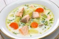 Lohikeitto, finnish salmon soup