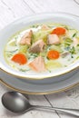 Lohikeitto, finnish salmon soup