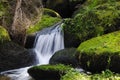 Lohnbachfall, Mystic Creek, Waldviertel, Austria Royalty Free Stock Photo