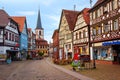 Lohr am Main Old town, Bavaria, Germany